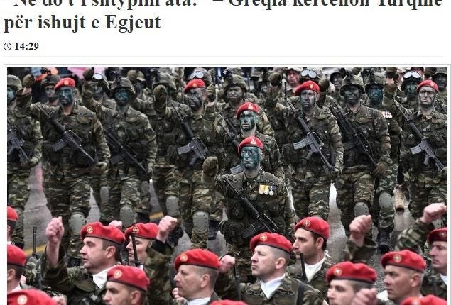 Τα…χρειάστηκαν οι Αλβανοί! Πως σχολίασαν το «θα σας συντρίψουμε»